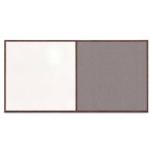 Enclosed Corkboard, 1 Door, 72"x48", 4" Fra